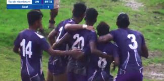 বৃষ্টি ভেজা মাঠেও পাসিং ফুটবল, প্রথম জয় ইউনাইটেড স্পোর্টসের