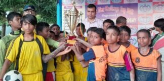 বালুরঘাটে কোচিং ক্যাম্প নিয়ে টুর্নামেন্ট, চ্যাম্পিয়ন নেতাজি স্পোর্টিং