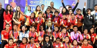 শ্রীভূমিকে হারিয়ে কন্যাশ্রী কাপ চ্যাম্পিয়ন ইস্টবেঙ্গল