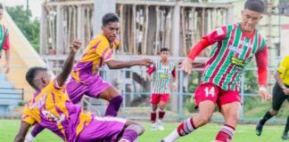 ৩ বছর পর লিগে নেমেই জয় মোহনবাগানের,হারল পাঠচক্র